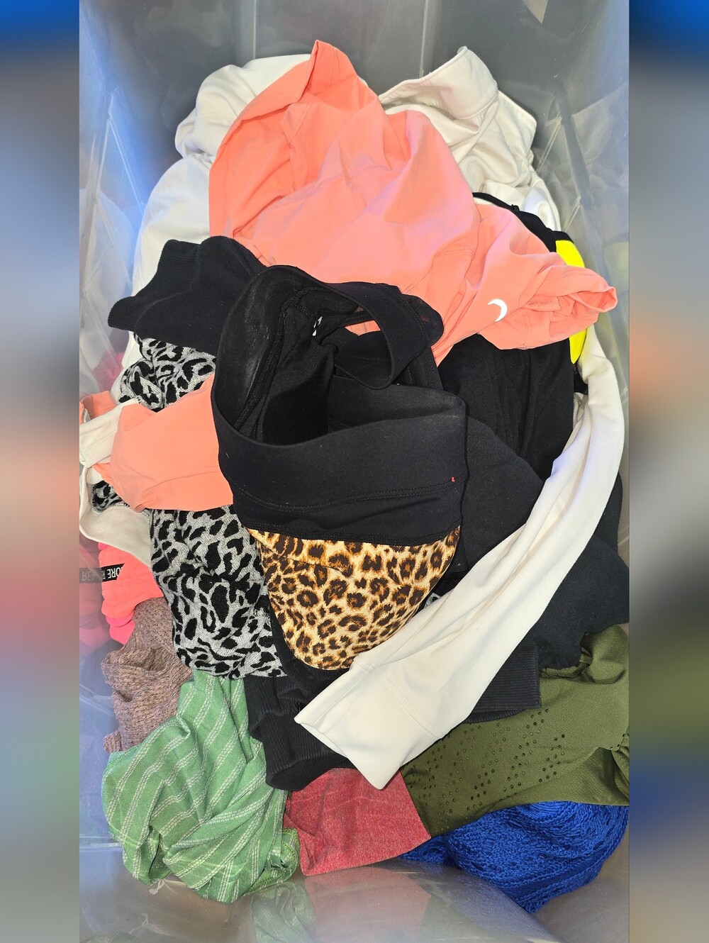 23 Pieces of Zyia Tops, Jacket, Hoodie, Shirts and Bras
